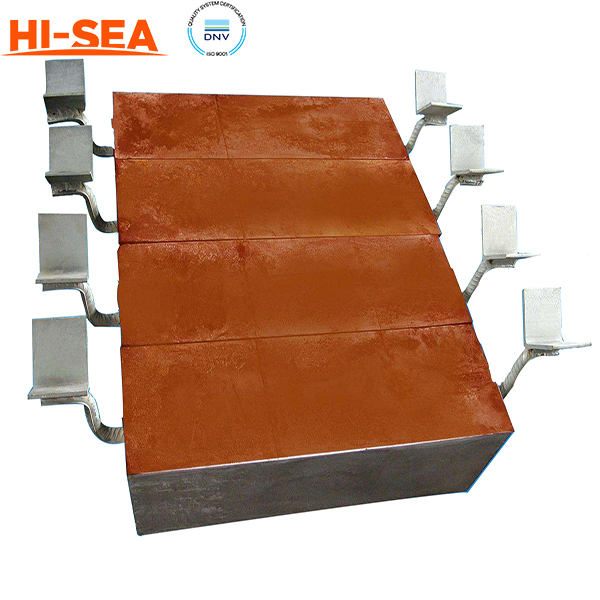 Aluminum Alloy Sacrificial Anode For Port Facility